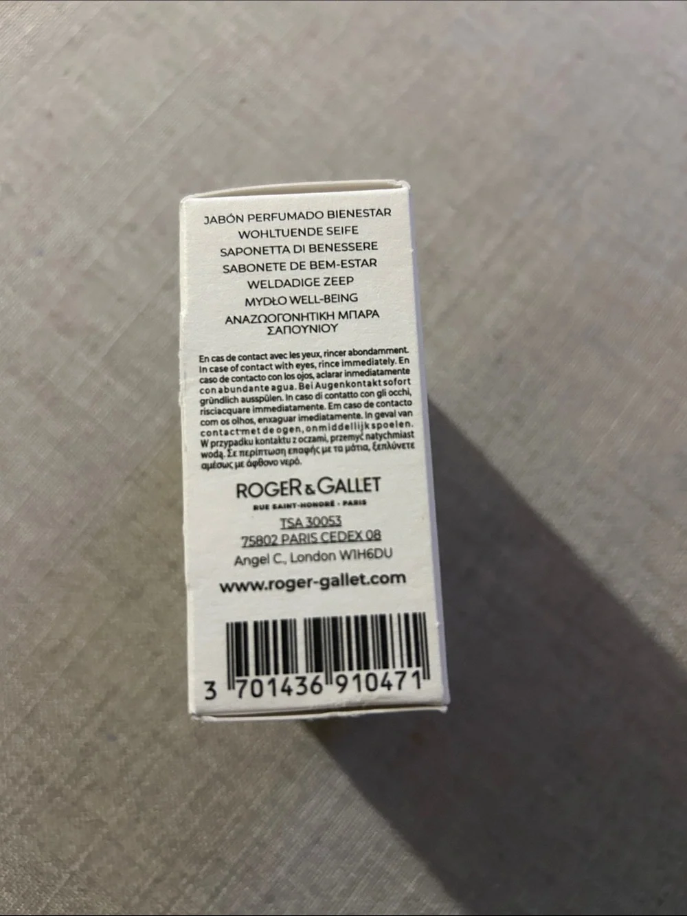 Brand New Roger & Gallet Fleur D'Osmanthus Energizing Perfumed Scented Soap